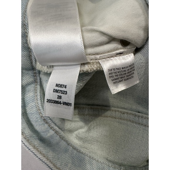 Madewell The Curvy Perfect Vintage Jeans Women's Sz W28 New With Tags Light Wash - Picture 12 of 16